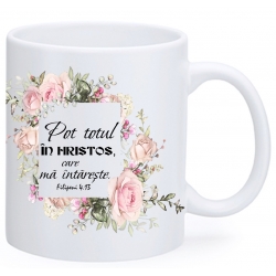 Cana personalizare nominala, Pot totul in Hristos!